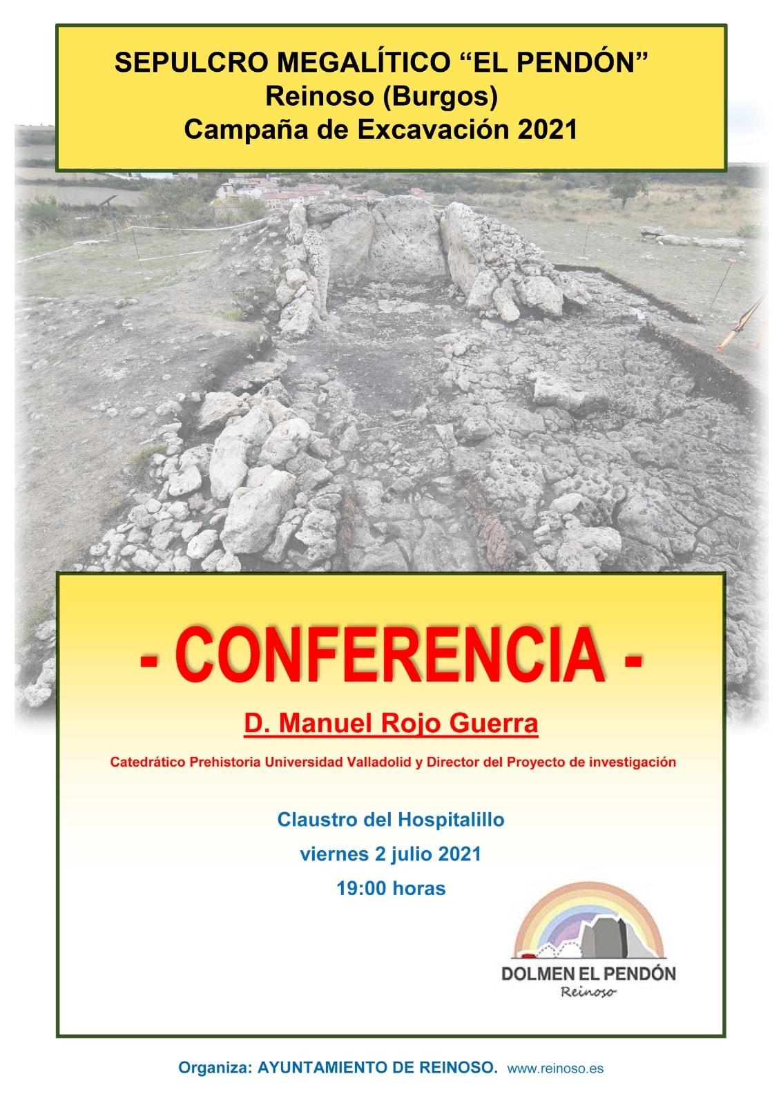 Conferencia. Sepulcro megalítico "El Pendón"