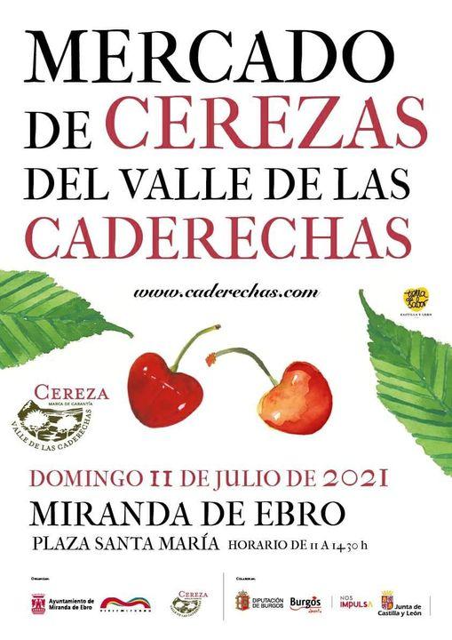 Mercado de cerezas del valle de Las Caderechas