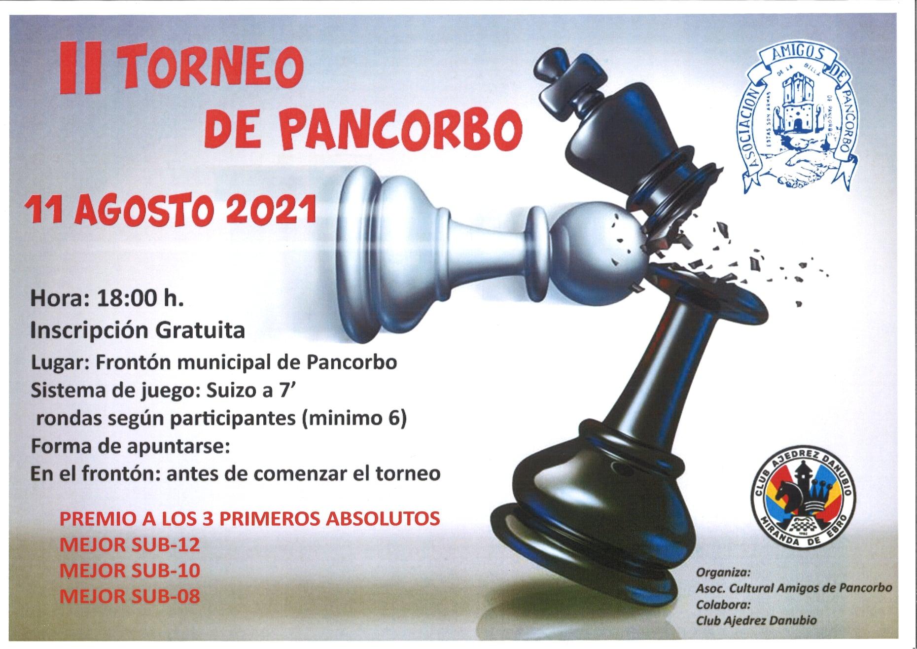 II Torneo de ajedrez de Pancorbo