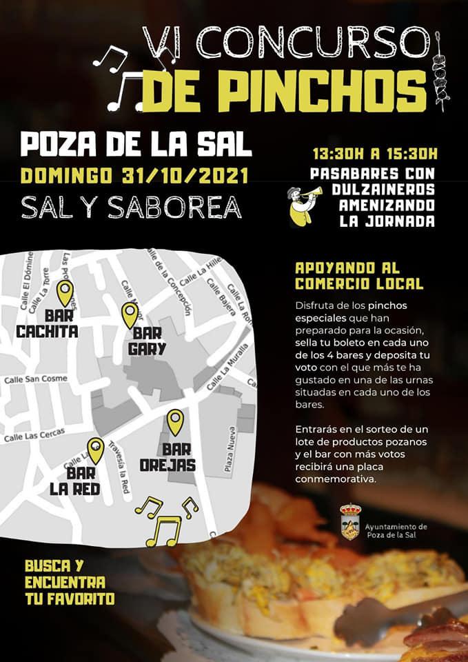 VI Concurso de pinchos. Poza de la Sal