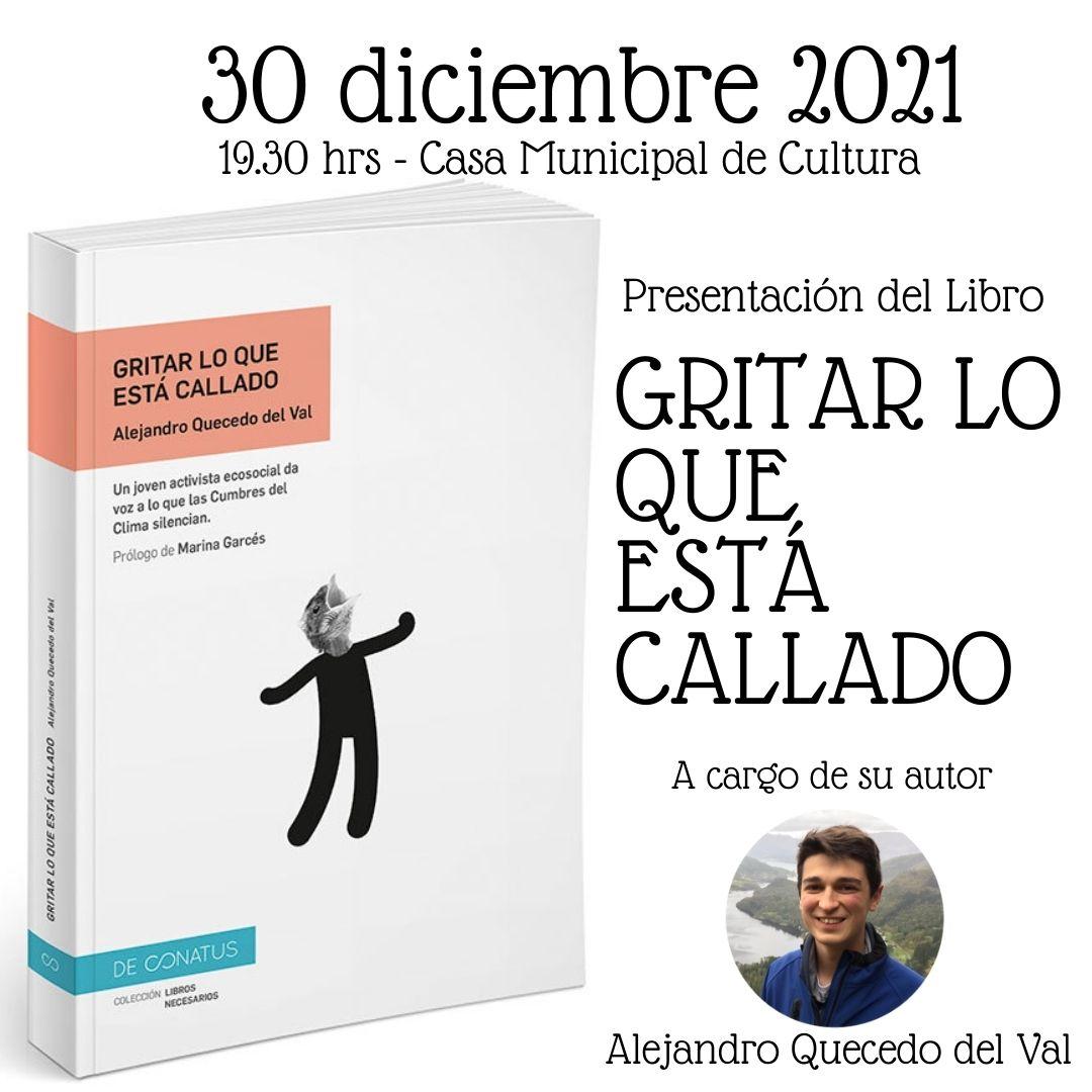 Presentación del libro "Gritar lo que está callado"