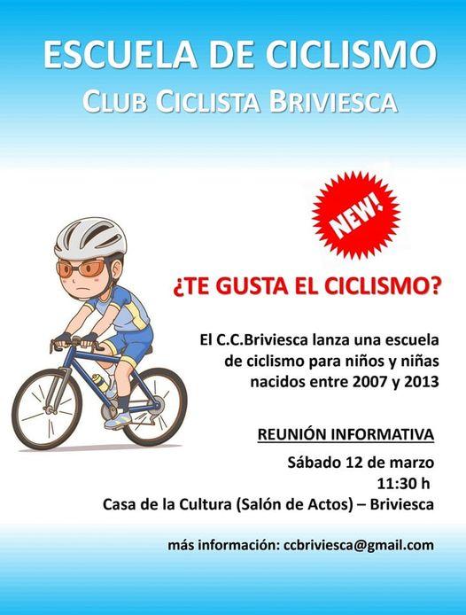 Escuela de ciclismo. Club Ciclista Briviesca