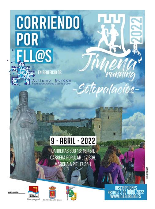 Jimena running. Sotopalacios