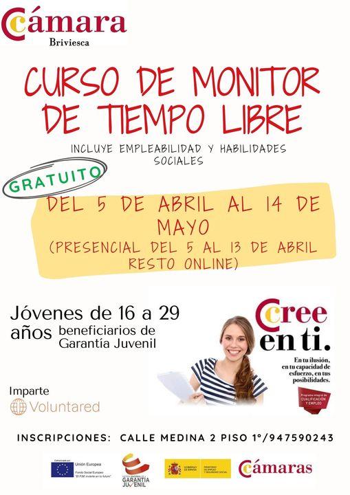 Curso de monitor de tiempo libre