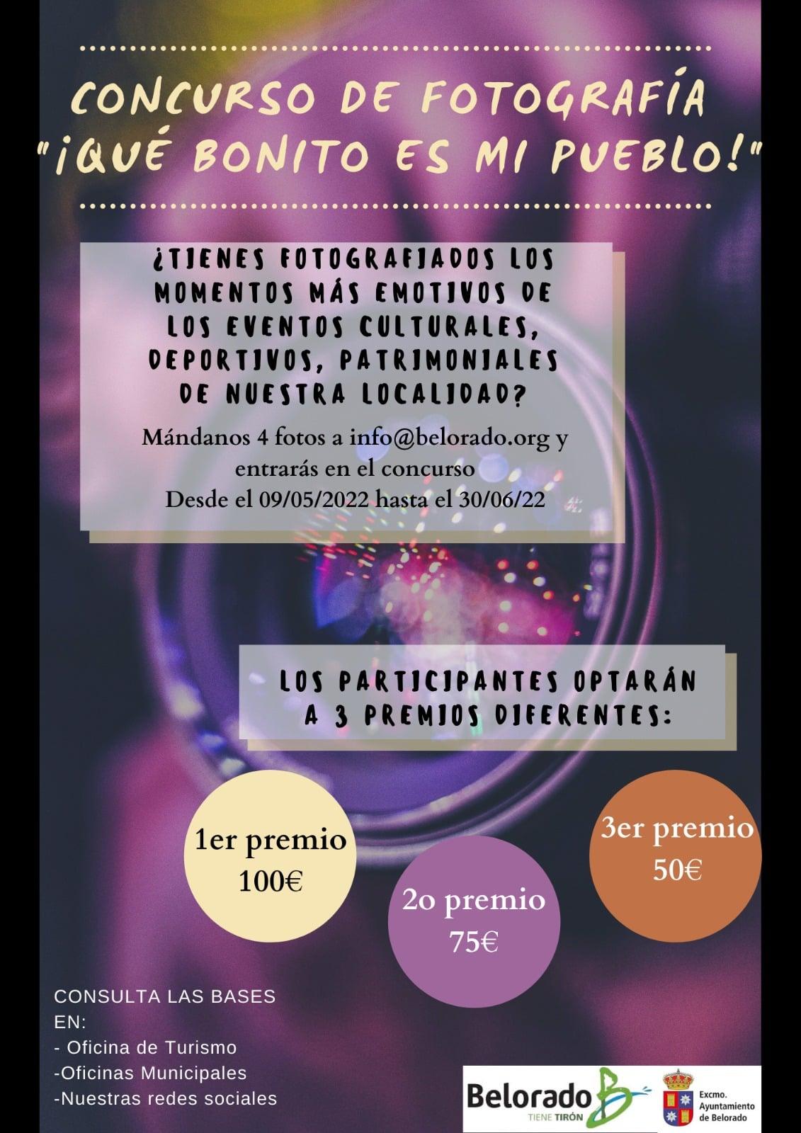 Concurso de fotografía. ¡Que bonito es mi pueblo! 