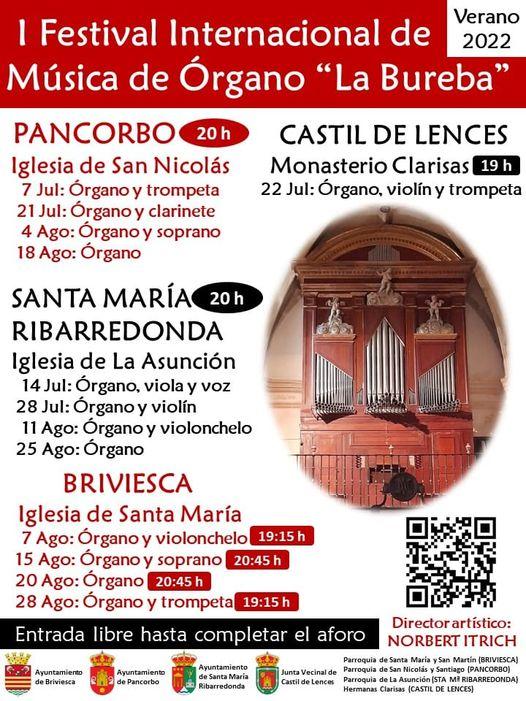 I Festival Internacional de Música de Órgano de "La Bureba"