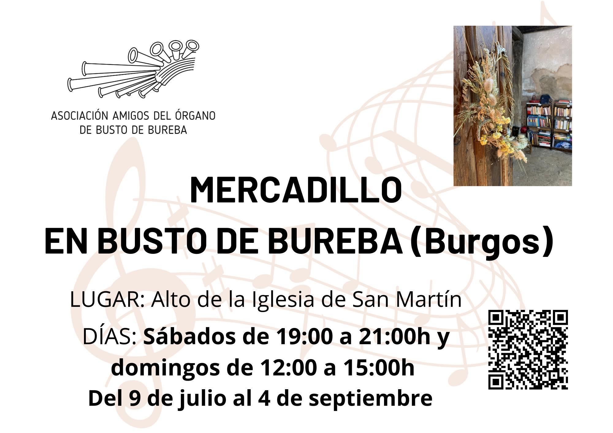 Mercadillo solidario. Busto de Bureba