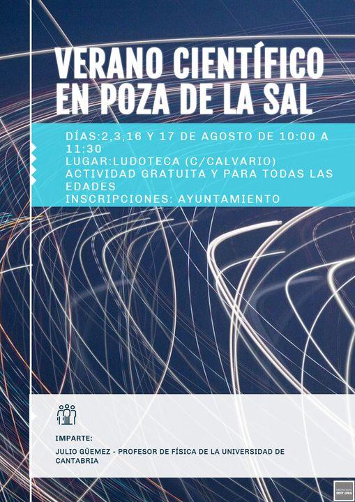 Verano Científico en Poza de la Sal