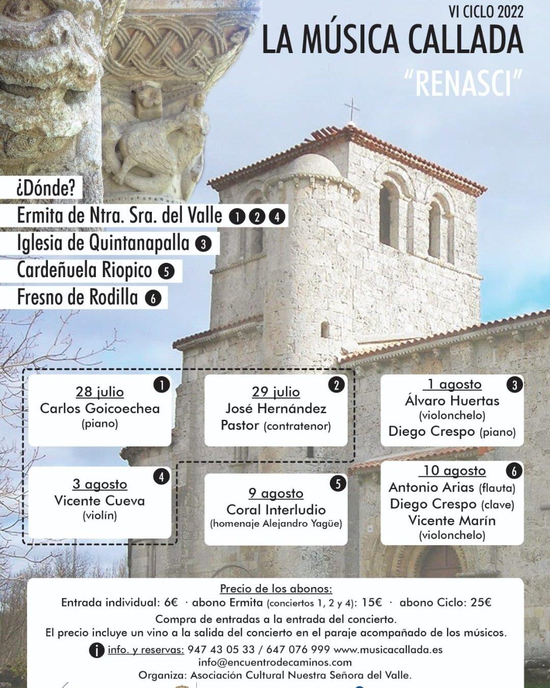 VI Ciclo. Música Callada "Renasci"