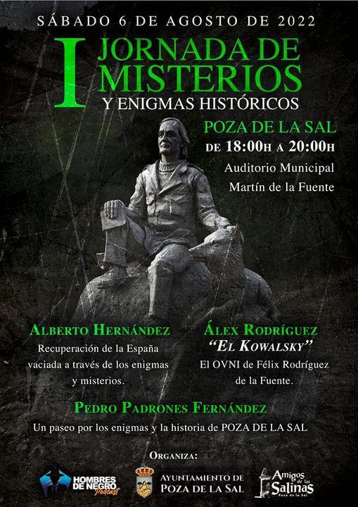 I Jornada de misterios y enigmas históricos