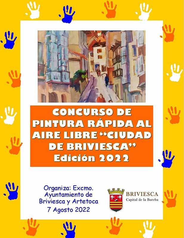 Concurso de pintura rápida al aire libre "Ciudad de Briviesca". Edición 2022