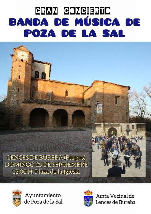 Concierto Banda de Música de Poza de la Sal