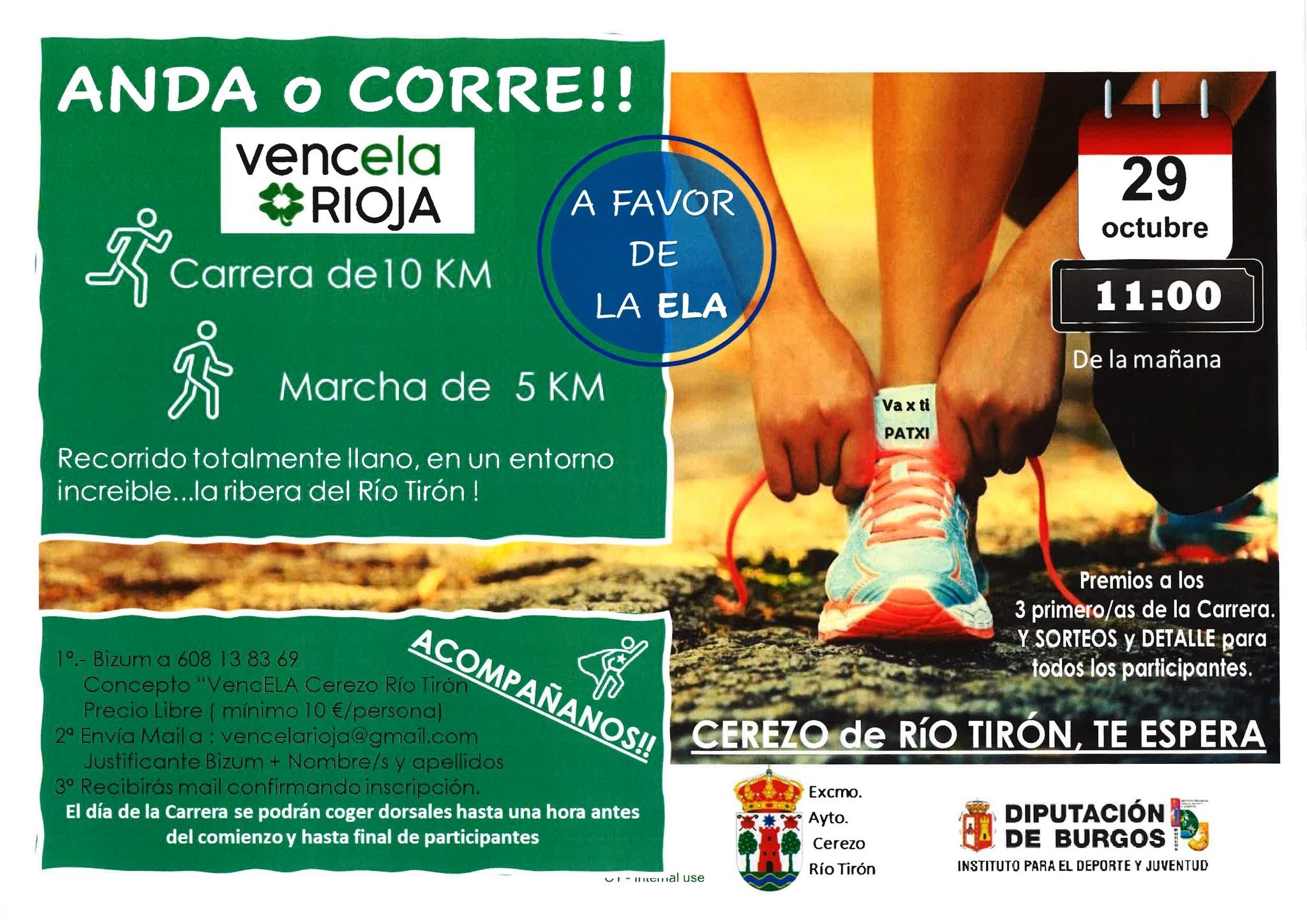Anda o Corre!! Cerezo de Río Tirón