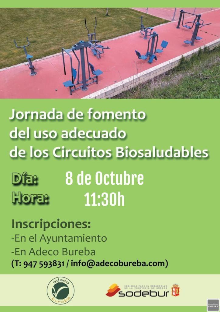 Jornada de fomento del uso adecuado de los circuitos biosaludables