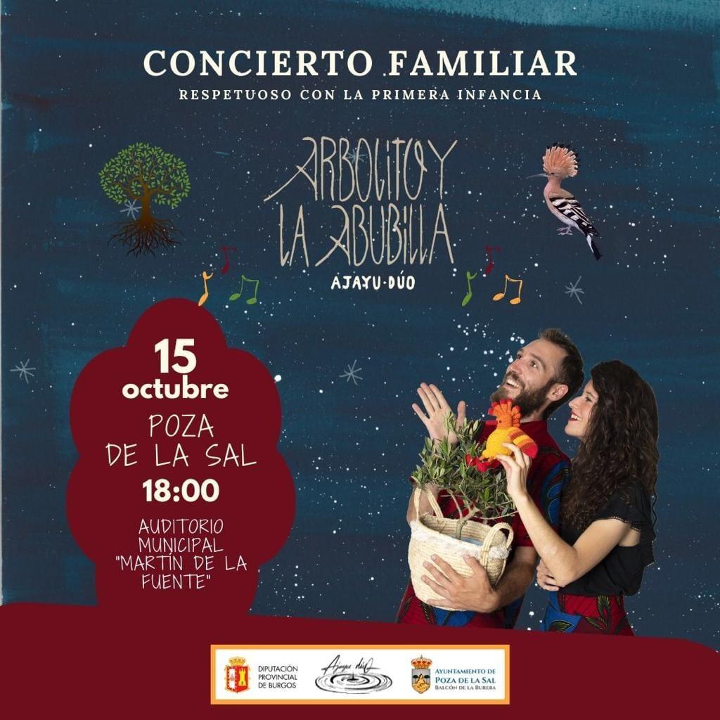 Concierto familiar. Arbolito y la abubilla