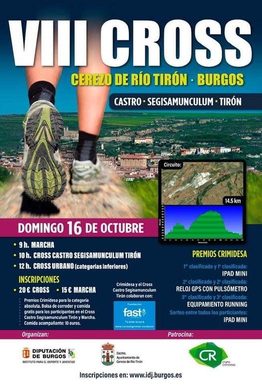 VIII Cross Cerezo de Río Tirón