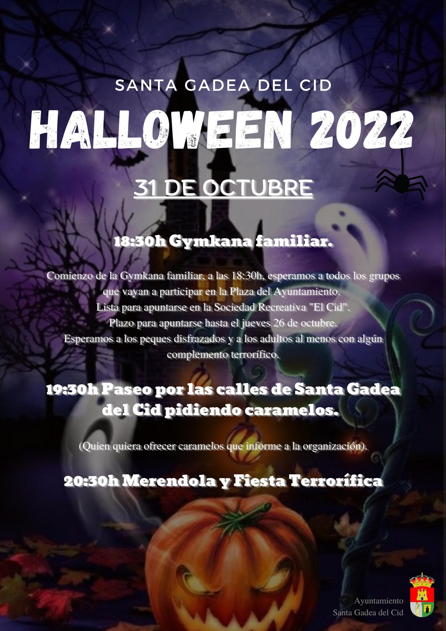 Halloween 2022. Santa Gadea del Cid