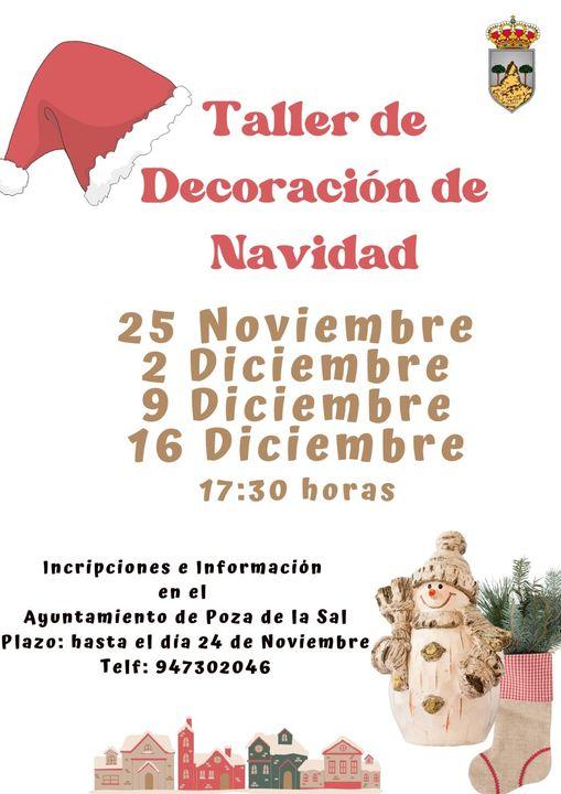 Taller de decoración de Navidad