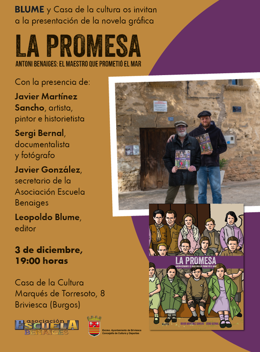 Presentación de la novela gráfica. La Promesa