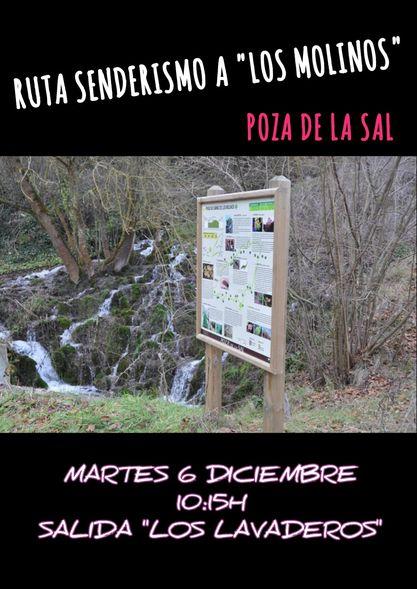 Ruta de senderismo "Los Molinos", Poza de la Sal