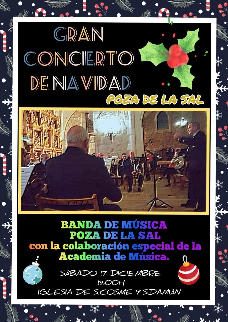 Gran concierto de Navidad. Poza de la Sal
