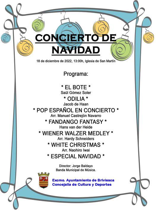 Concierto de Navidad. Briviesca