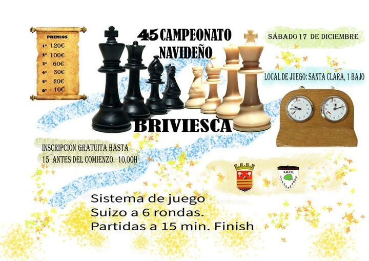 45 Campeonato navideño de ajedrez