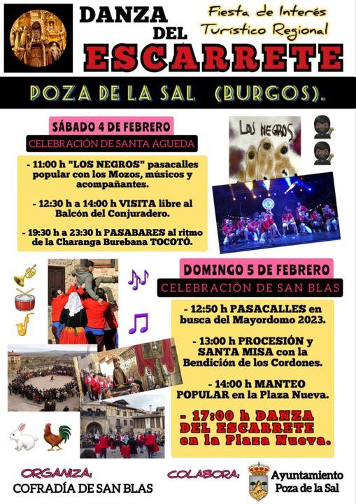 Danza del Escarrete. Poza de la Sal