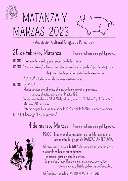 Matanza y Marzas 2023. Pancorbo