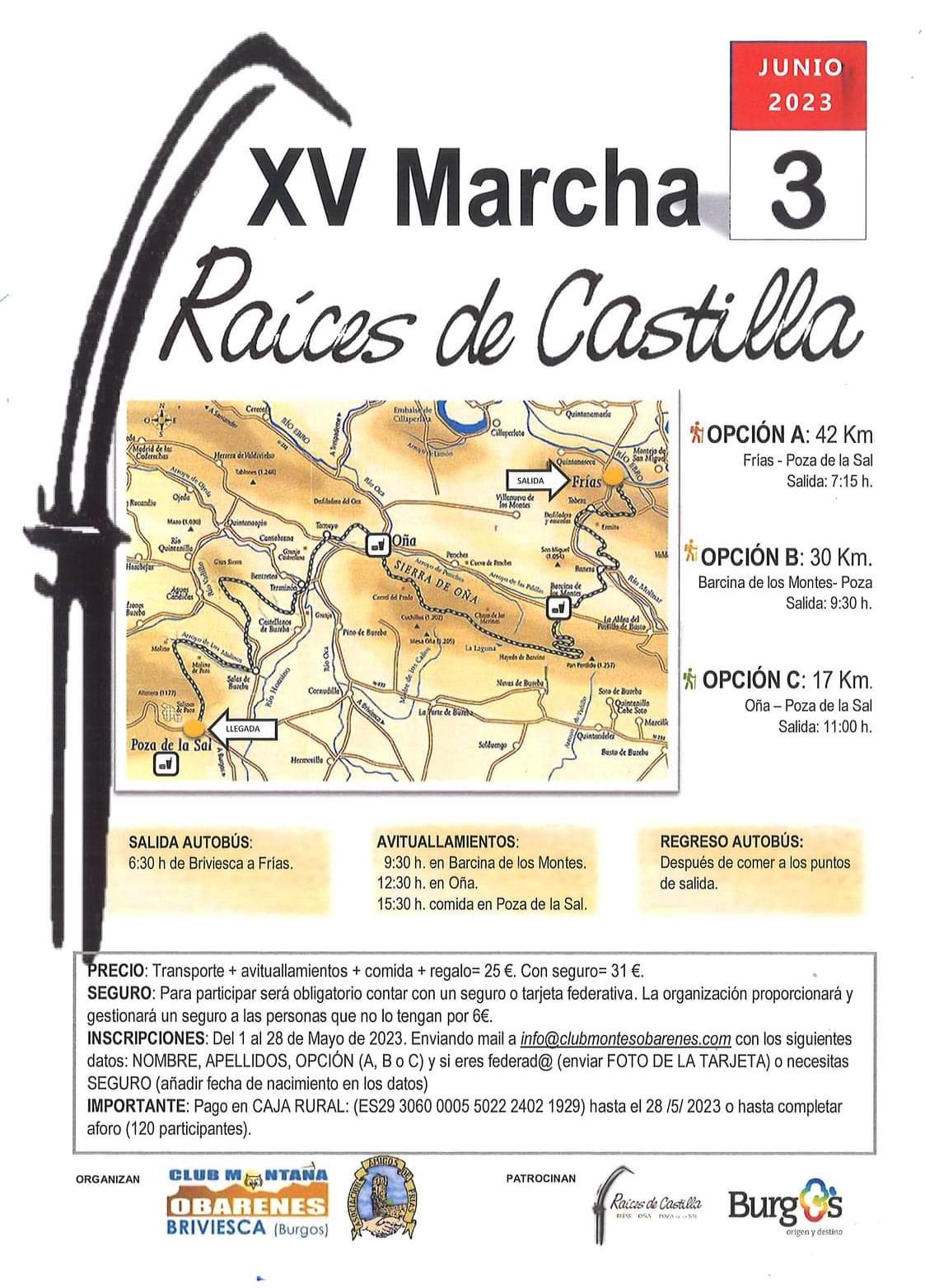 XV Marcha Raices de Castilla