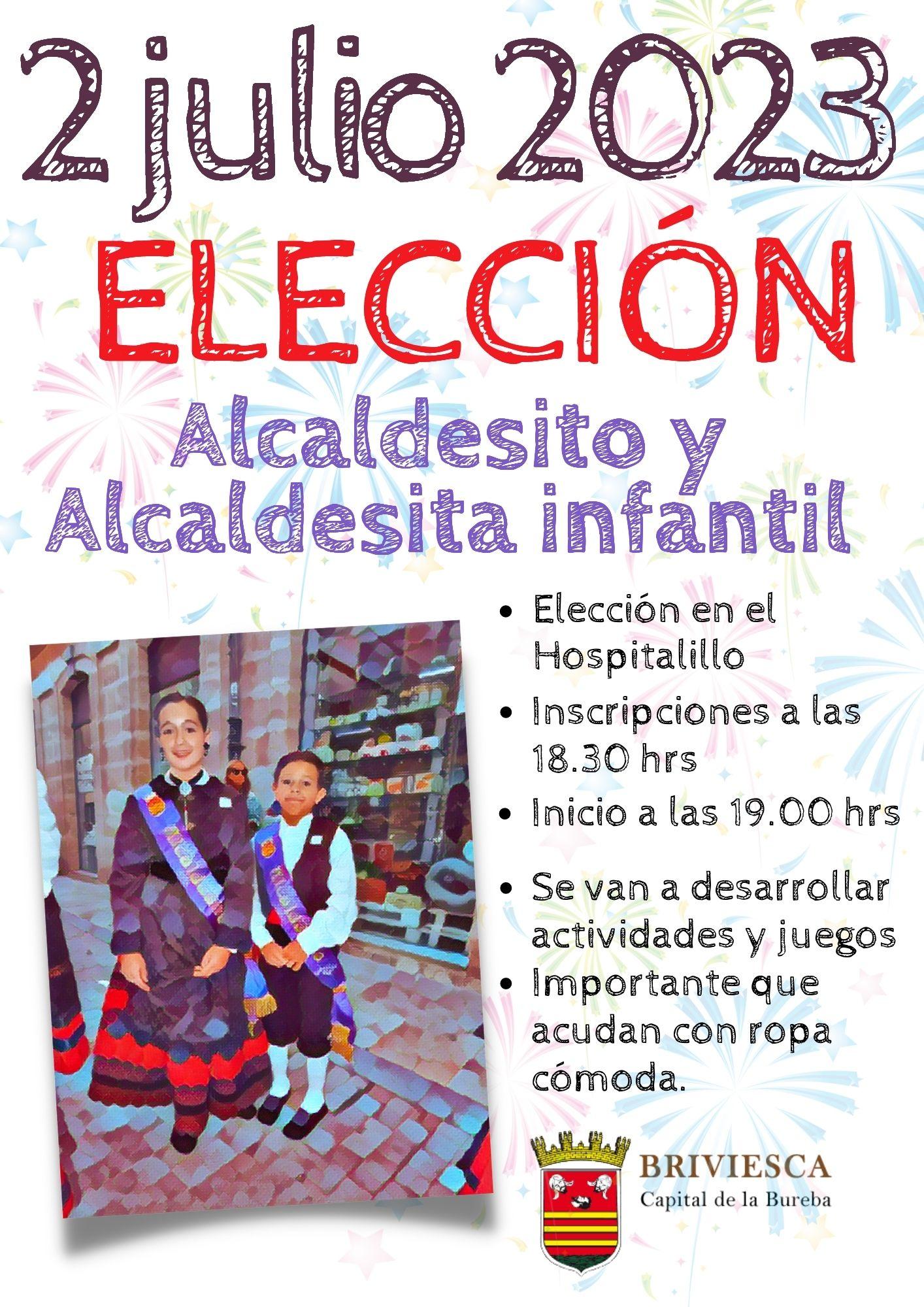 Elección de alcaldesito y alcaldesita infantil