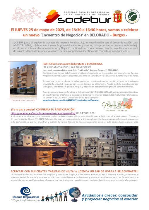 Encuentro de negocios. Belorado