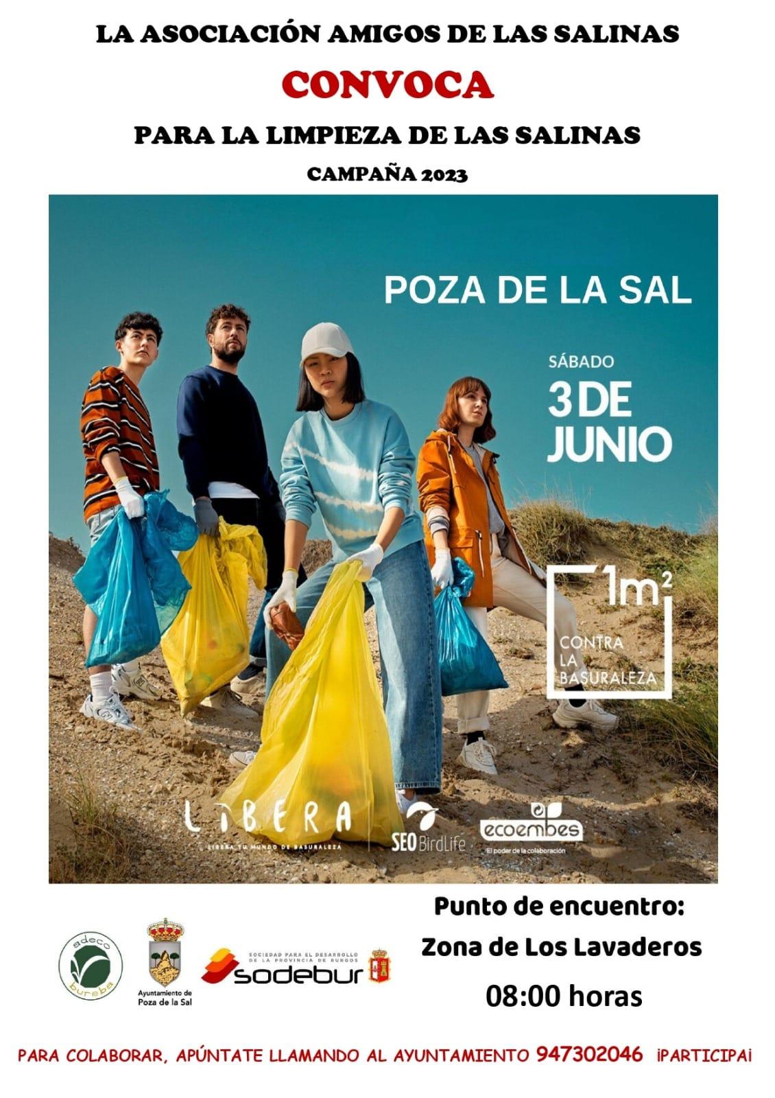 1 m2 contra la basuraleza. Poza de la Sal
