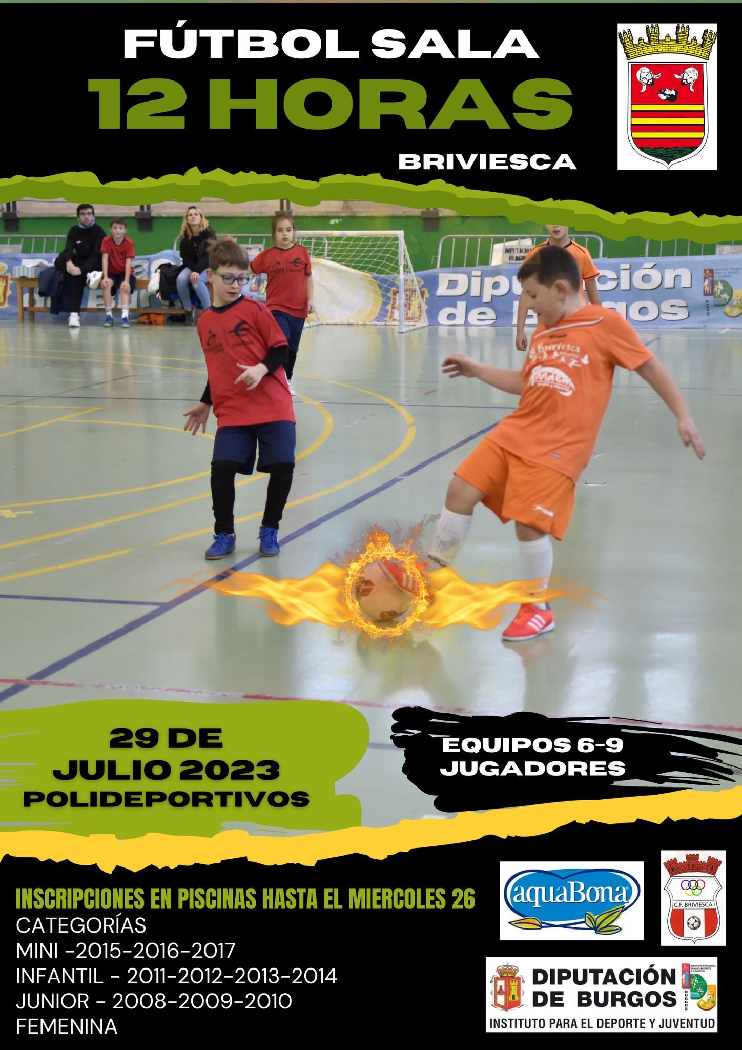 Futbol sala 12 horas. Briviesca