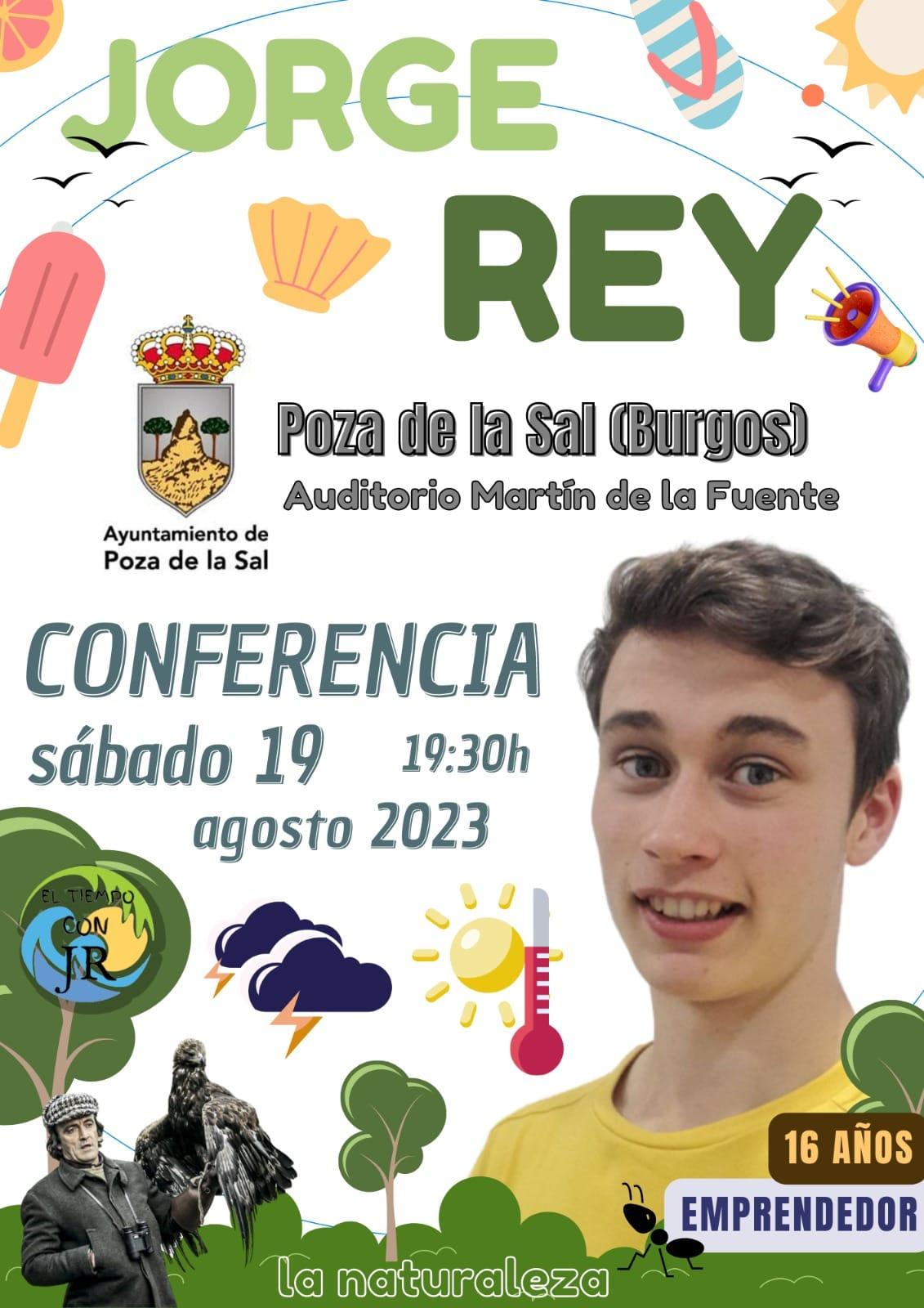 Conferencia Jorge Rey. Poza de la Sal