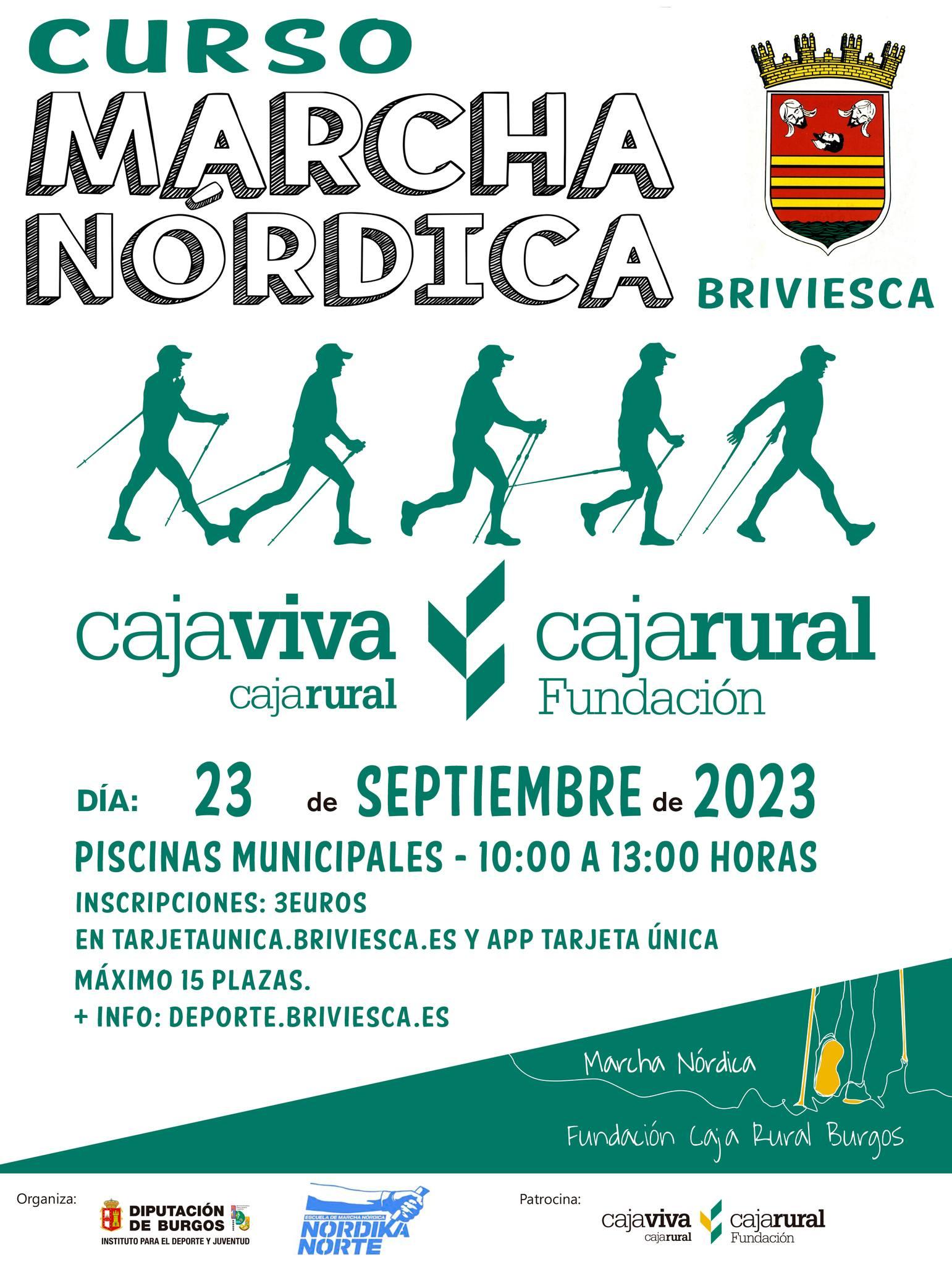 Curso. Marcha nórdica. Briviesca