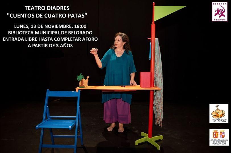 Teatro Diadres. Cuentos de cuatro patas