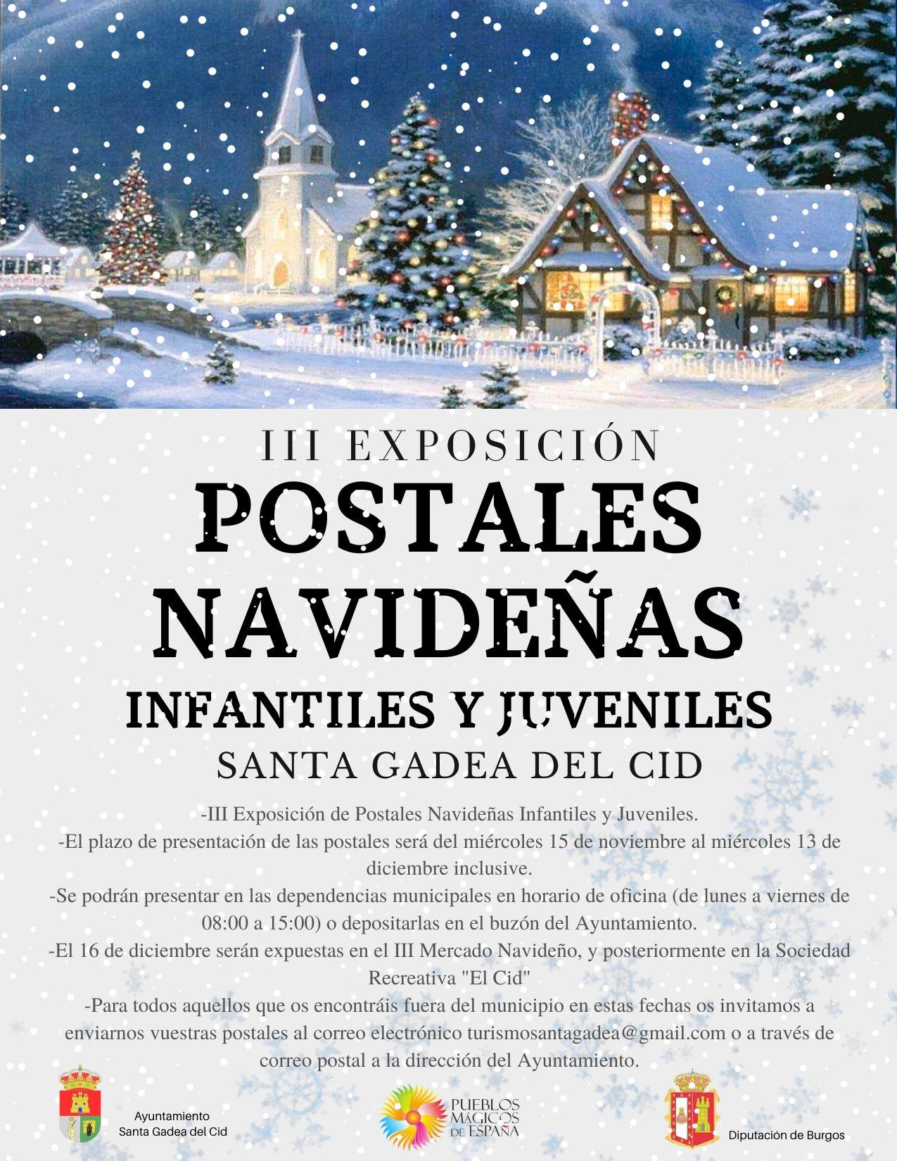 III Exposición de postales navideñas. Santa Gadea del Cid