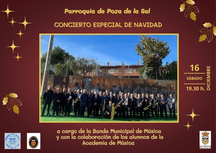 Concierto especial de navidad. Poza de la Sal