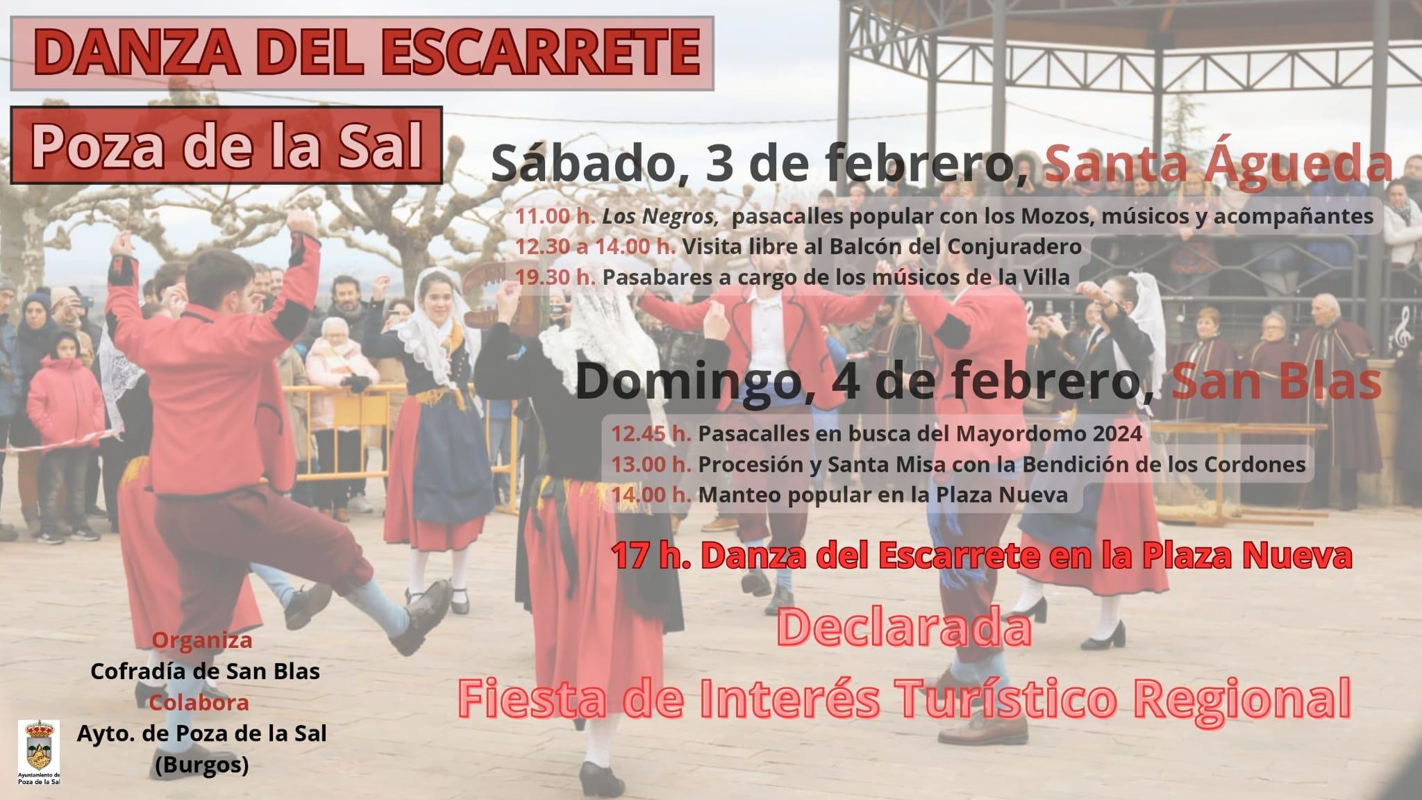 Danza del Escarrete. Poza de la Sal