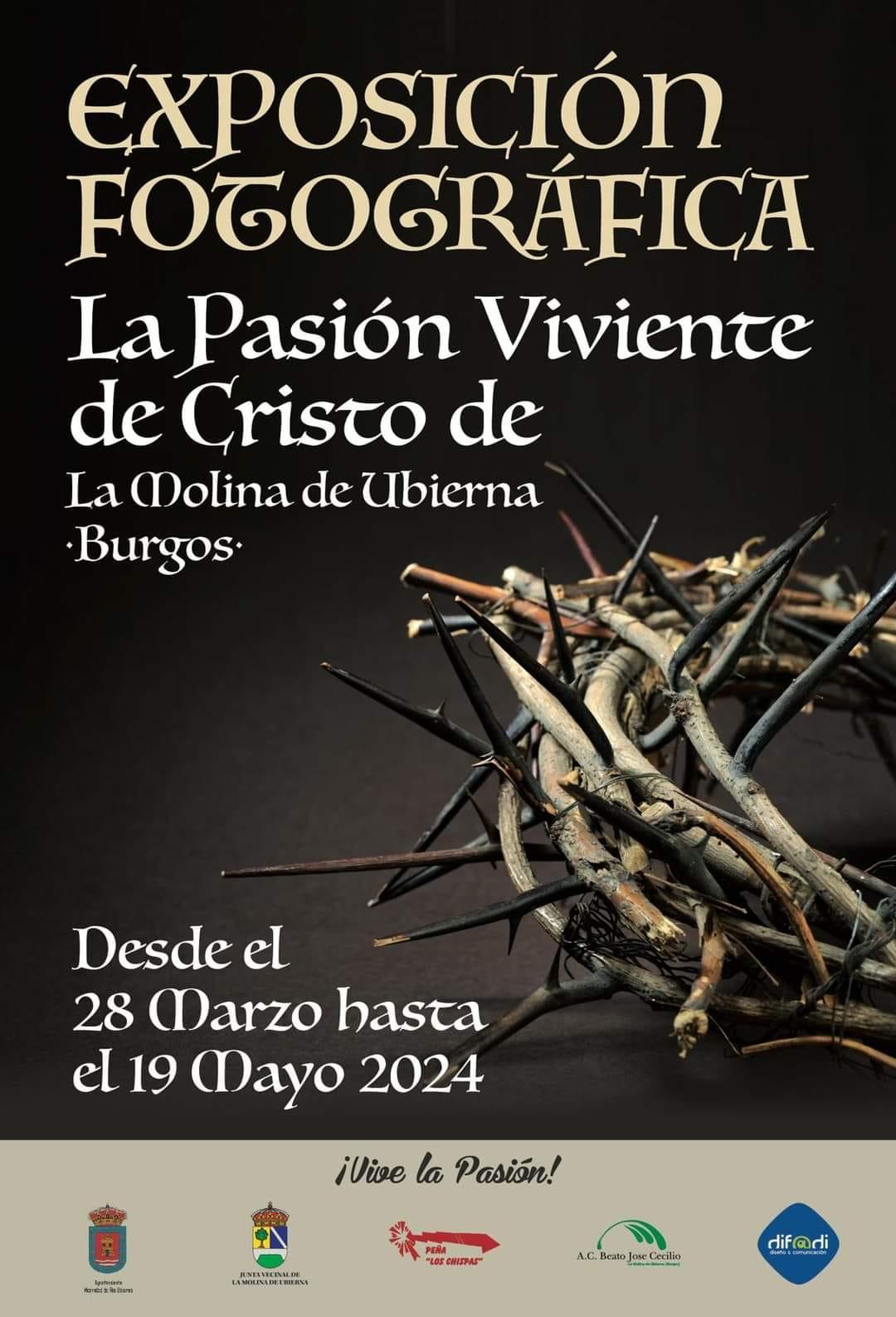 Exposición fotográfica. La Pasión Viviente de Cristo de La Molina de Ubierna