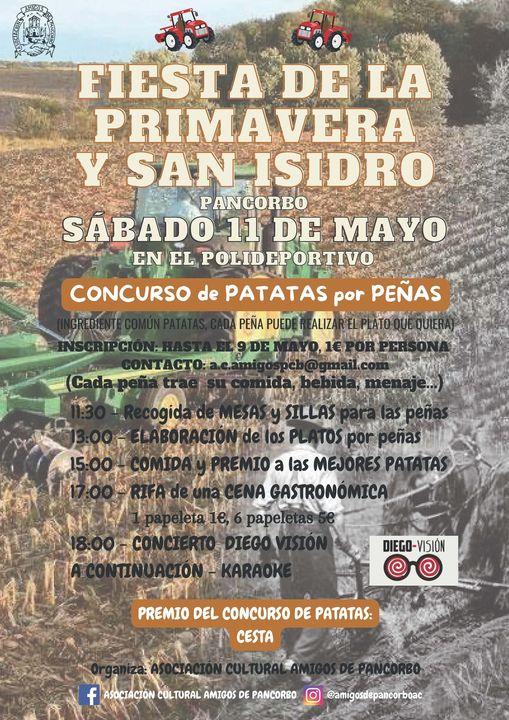 Fiesta de la primavera y San Isidro.