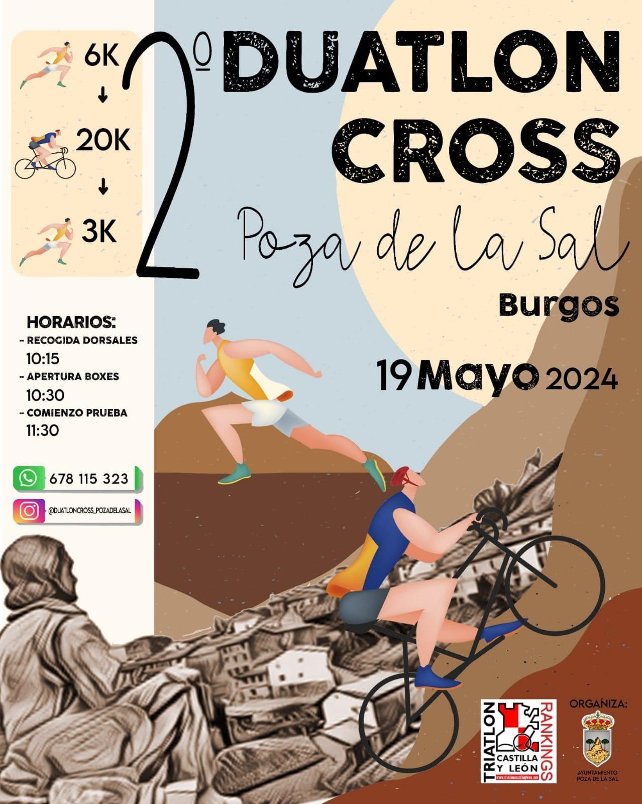 Duatlon Cross. Poza de la Sal