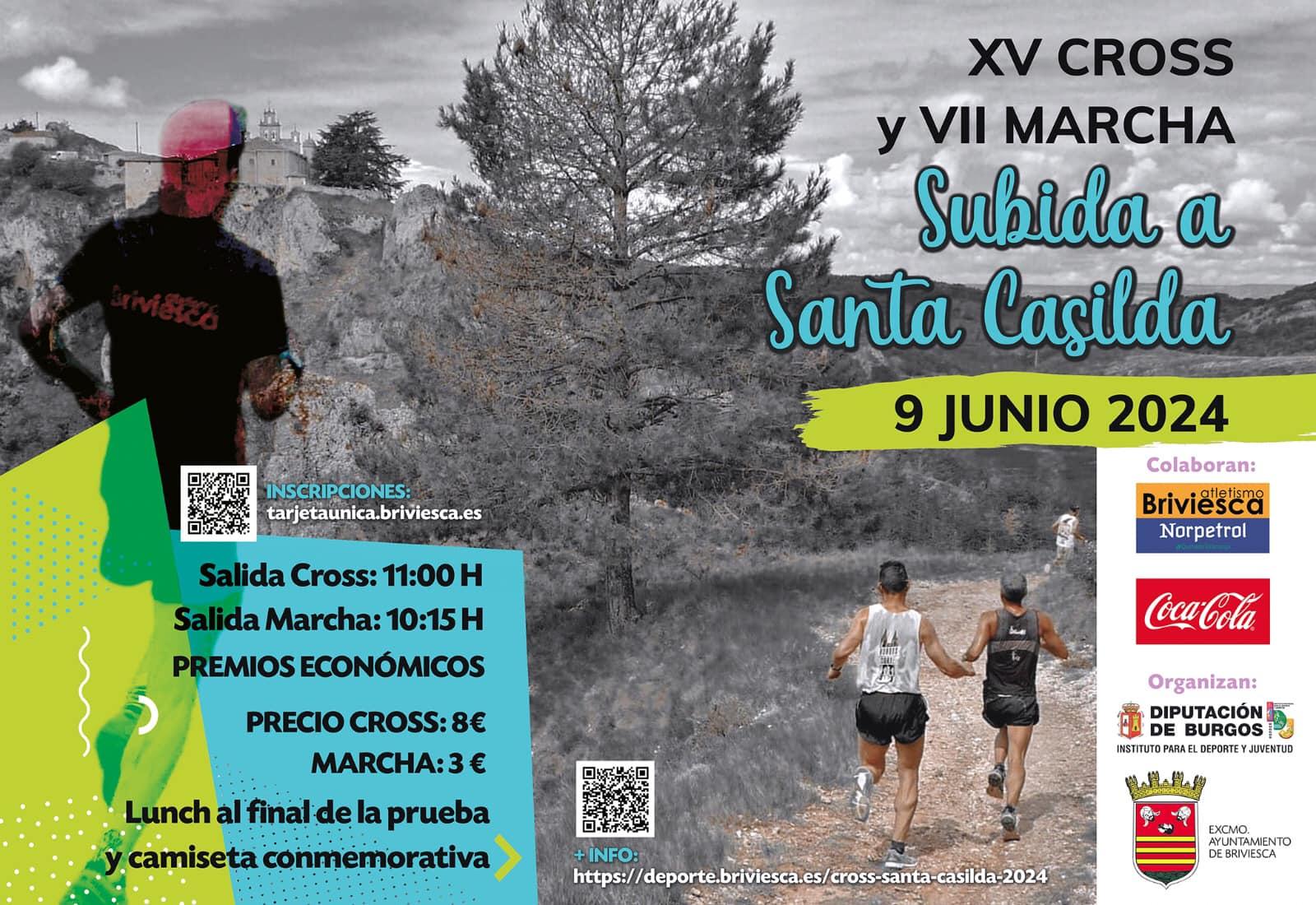 XV Cross y VII Marcha subida a Santa Casilda.