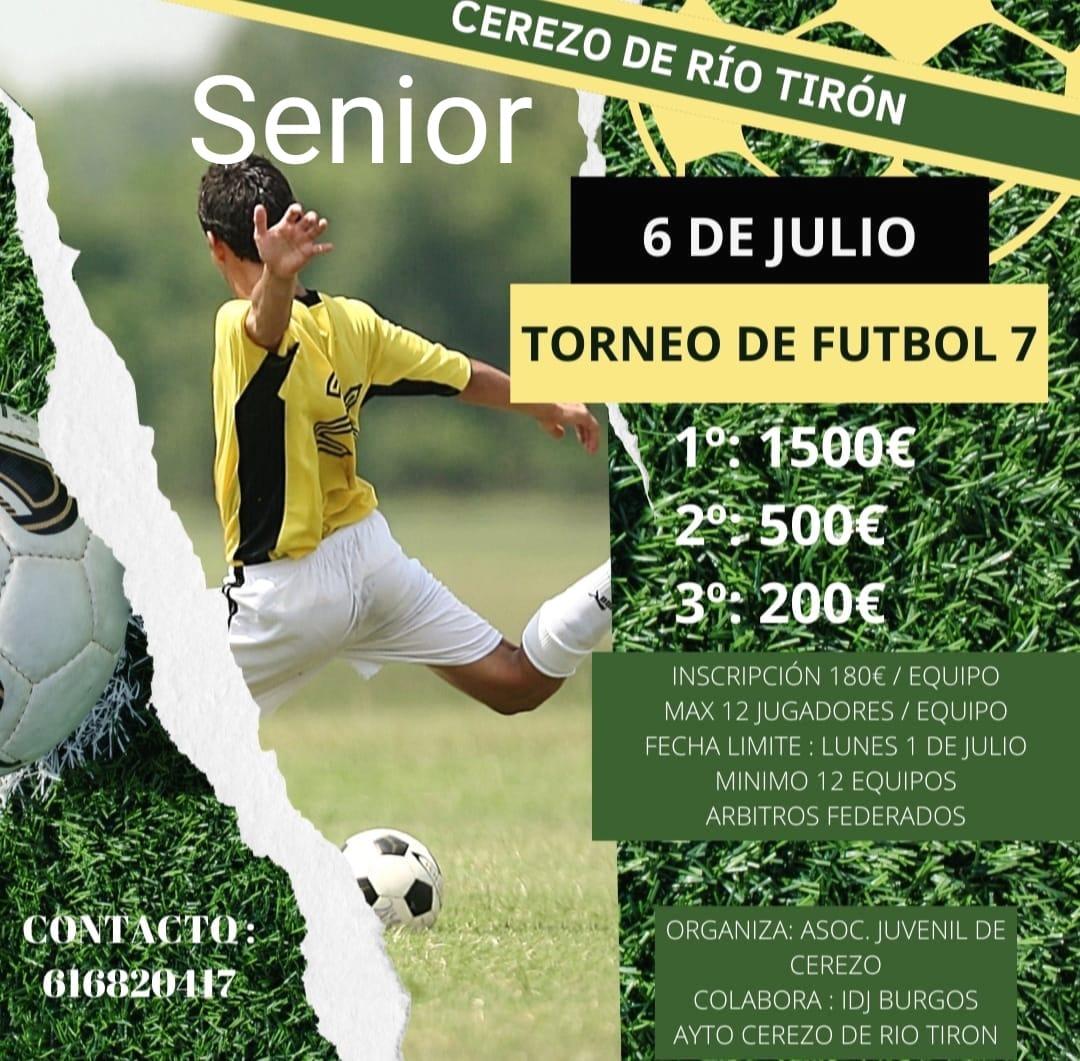 Taller de futbol 7, senior. Cerezo de Río Tirón