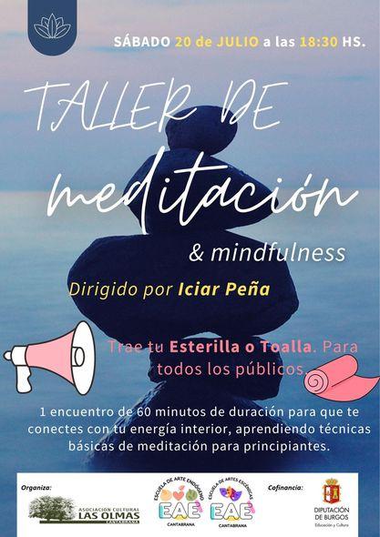 Taller de meditación y mindfulness. Cantabrana