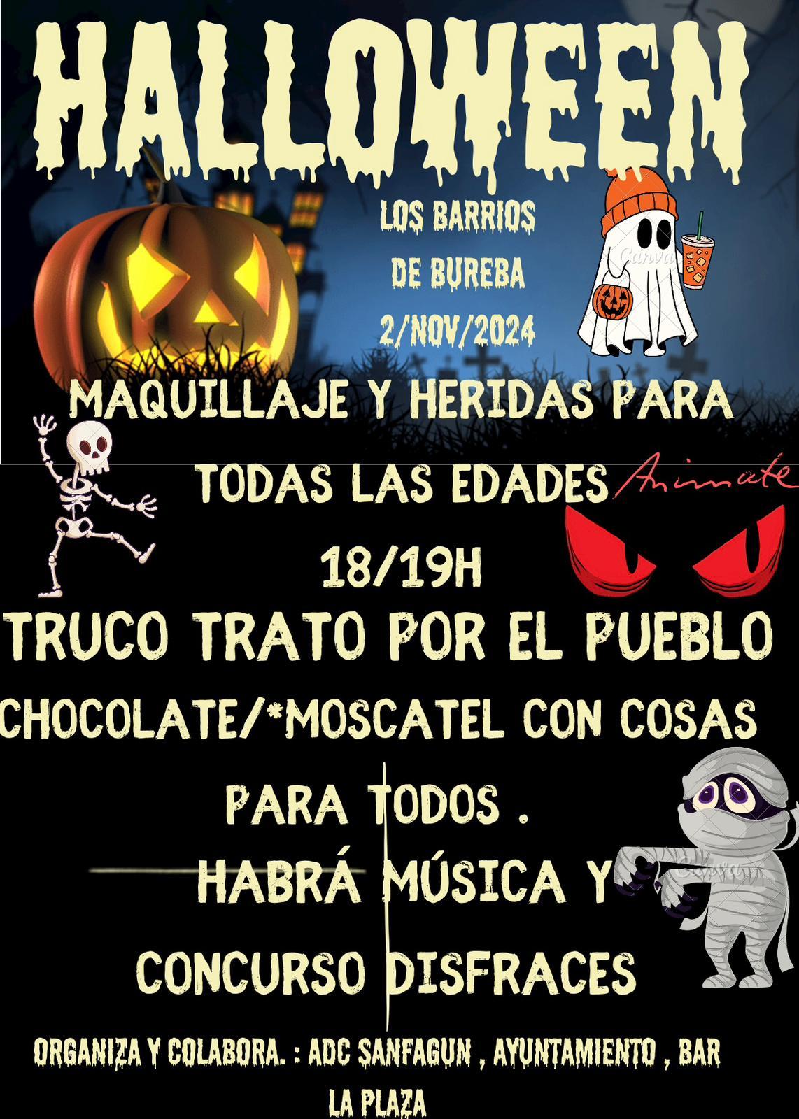 Halloween. Los Barrios de Bureba