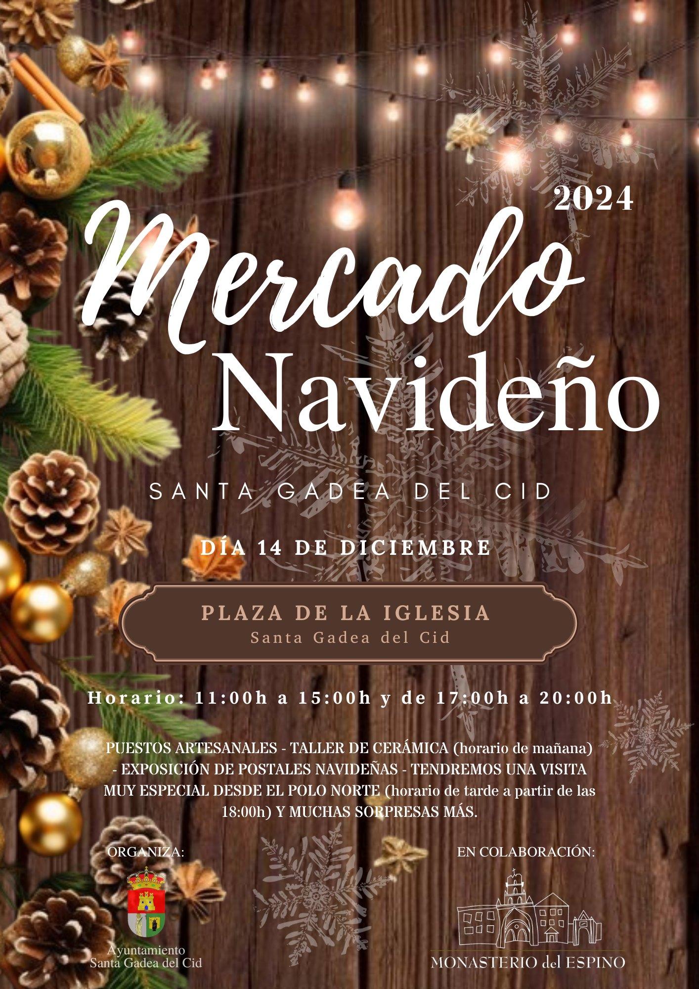 Mercado navideño. Santa Gadea del Cid