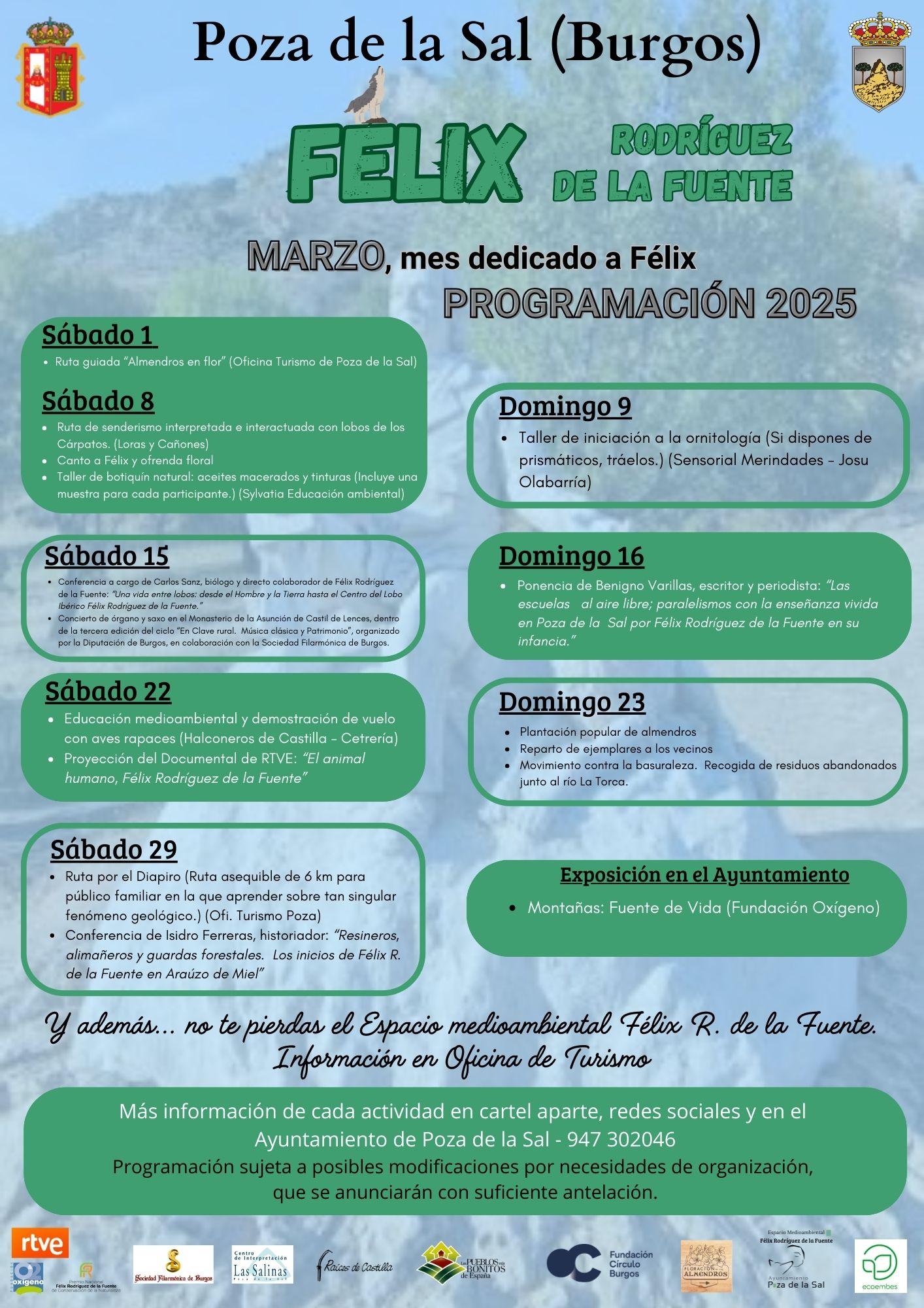 Marzo, mes de Félix Rodriguez de la Fuente. Poza de la Sal