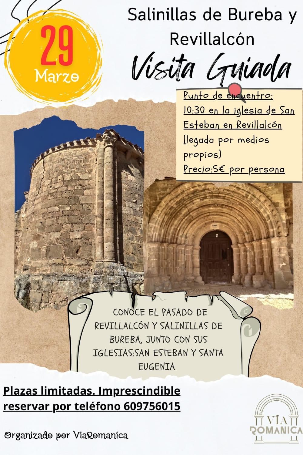 Visita guiada. Salinillas de Bureba y Revillalcón